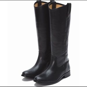 FRYE tall leather boots - Melissa button boot 7.5